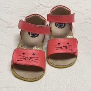 Livie & Luca Tabby girls 8 kitty cat sandal pink